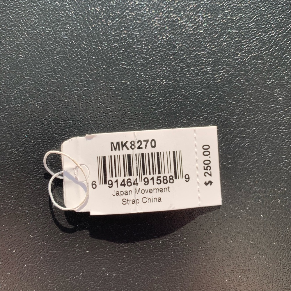 Michael Kors Black & Silver Stainless Steel Watch - Picture 5 of 5